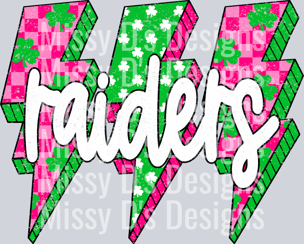 St Patrick Lightning Bolt raiders
