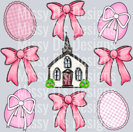 PINK CHURCH COQUETTE