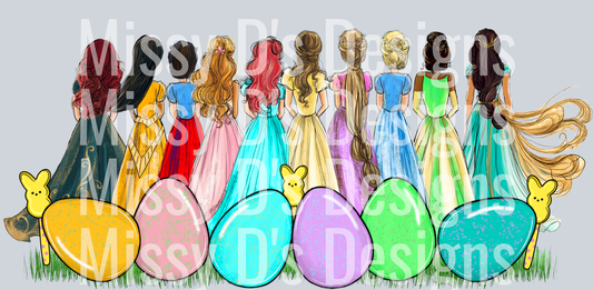 Princesses Easter Eggs
