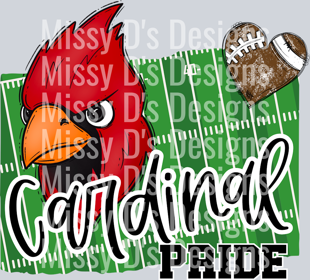 Cardinal 331 CARDINAL PRIDE – Missy D's Designs