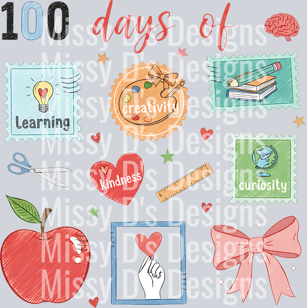 100 days of school