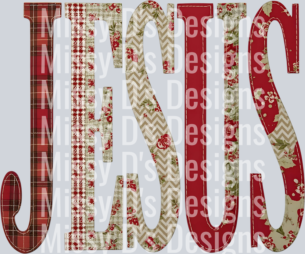 JESUS PATCH CHRISTMAS