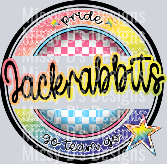 rainbow wave jackrabbits