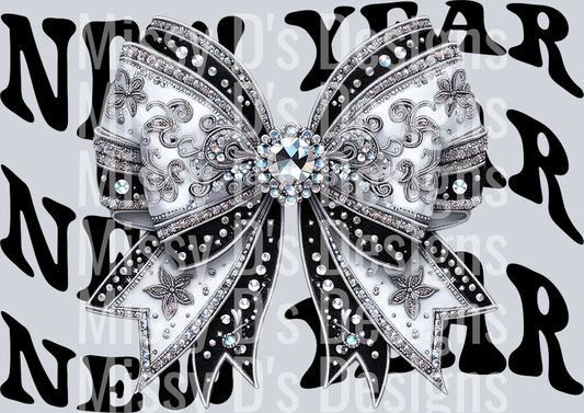 new year bow