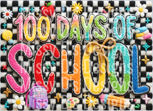 100 days of school