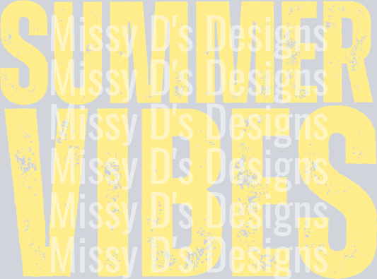 summer vibes yellow