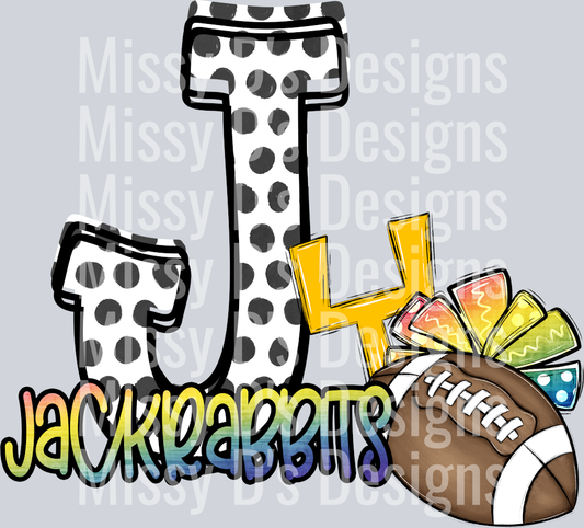 Letter rainbow jackrabbits2