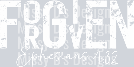 forgivenephesians432WHITE