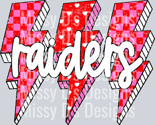 Valentine Lightning Bolts raiders