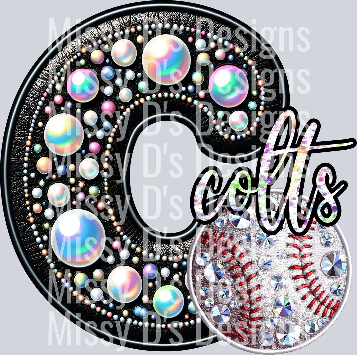 leather baseball colts