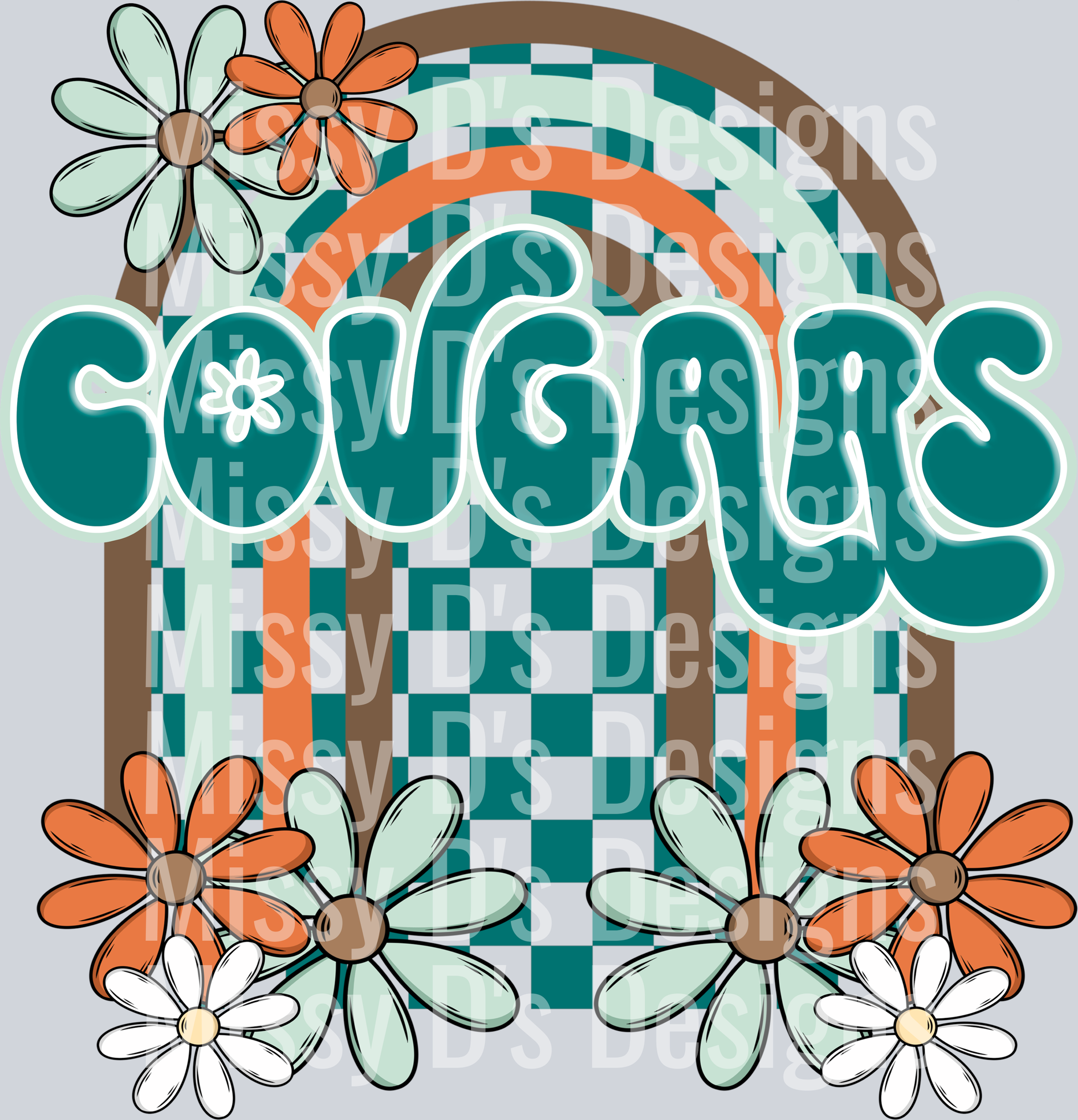 floral arch cougars