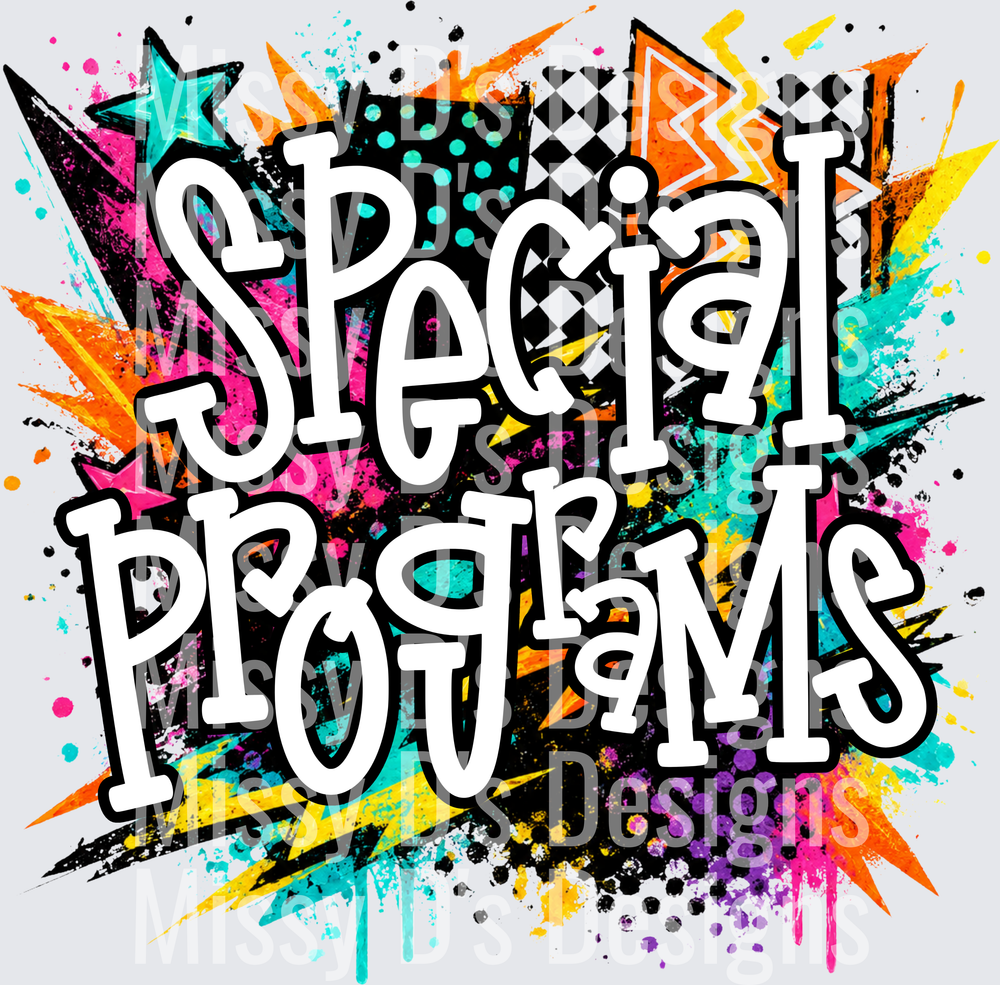 SPECIAL PROGRAMS