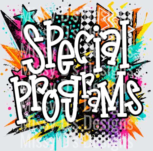 SPECIAL PROGRAMS