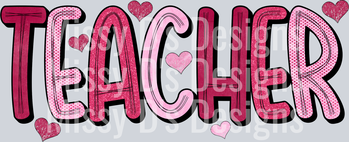 pink teacher