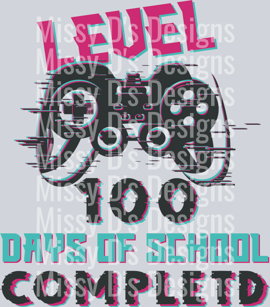 level 100 game 100 days of school