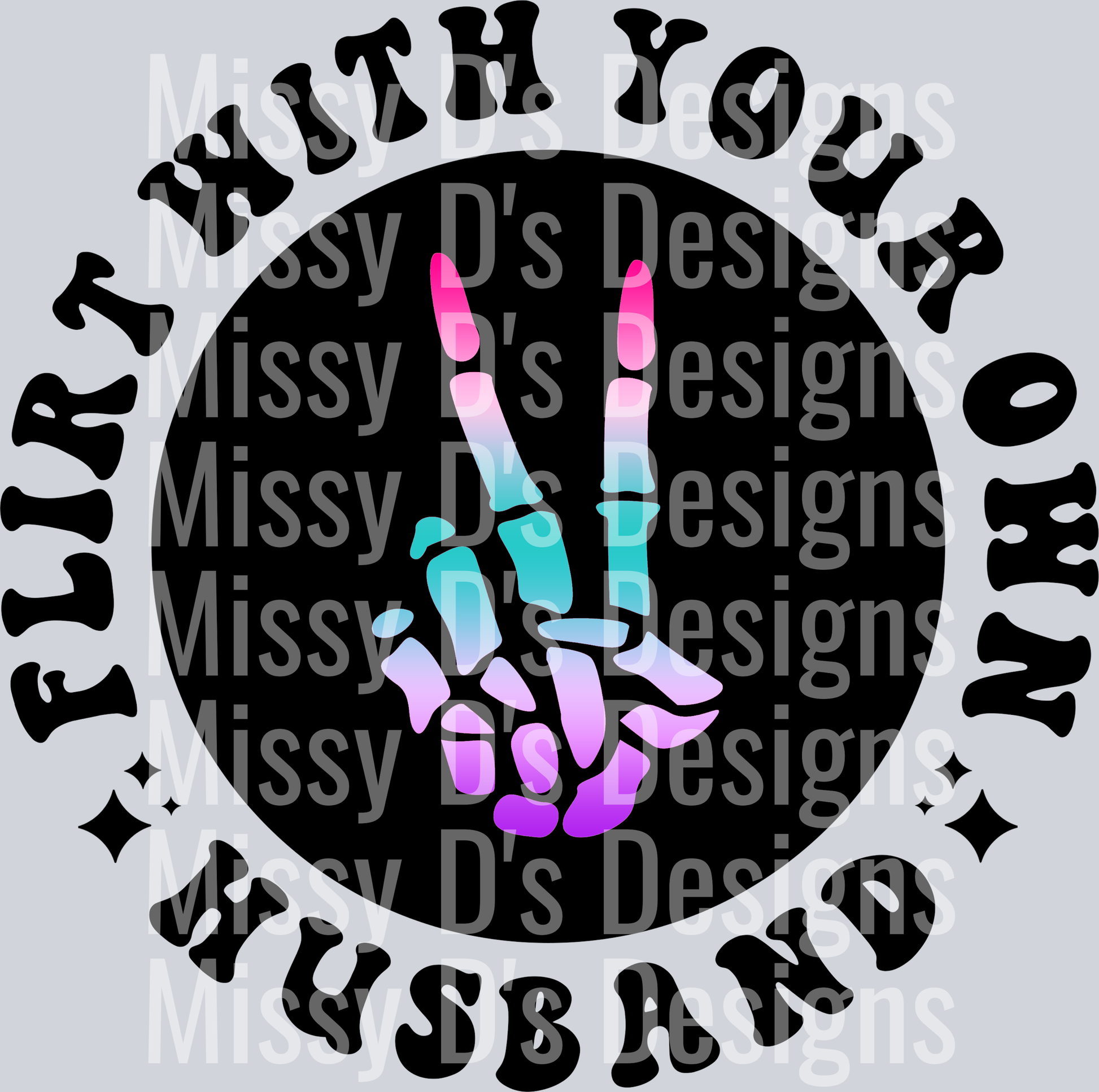 Color Flirt With Your Own Husband Pocket Design